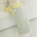 即納【cosy corner】Daisy Cotton Skirt(Mint) 韓国 ブランド かわいい おしゃれ プレゼント 小型犬 ワンピース ドレス NEW 春 夏 秋 冬 犬