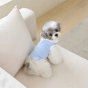 ※予約販売【noutti】Organic Cotton Sleeveless（Sky Blue） 韓国 ブランド かわいい おしゃれ プレゼント 小型犬 NEW 春 夏 秋