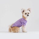 即納【Sniff】GATHER SLEEVE RIB Tshirt（ラベンダー） 韓国 ブランド かわいい おしゃれ プレゼント 小型犬 NEW 春 夏 秋