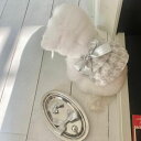 ※予約販売【Hi Yeboo】Emily Acc (Black/ Silver) 韓国 犬用品 ドッググッズ ブローチ ヘアピン 秋 冬 秋服 冬服 防寒