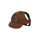 ※予約販売【MLB KOREA】MLB Basic Logo Cap（Brown） 韓国 ブランド かわいい おしゃれ プレゼント 小型犬 お揃い リンクコーデ NEW 犬