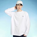 ※予約販売【MLB KOREA】basic small logo loosefit long t-shirt（White）人間用 韓国 ブランド かわいい おしゃれ プレゼント 小型犬 お揃い リンクコーデ NEW 丈夫