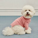 即納【small stuff】TONE ON TONE LAMBSWOOL SWEATER(PINK) 韓国 ブランド かわいい おしゃれ プレゼント 小型犬 ...