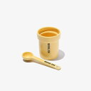 ※予約販売【BRIDGE.DOG】TOY SPOON & SPOON HOLDER (SET) - HONEY 韓国 犬用品 ドッググッズ 食器 犬 猫 餌 エサ 餌入れ エサ入れ