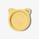 ※予約販売【BRIDGE.DOG】BASIC BEAR BOWL(HONEY BEAR)艶あり 韓国 犬用品 ドッググッズ フードウェア 犬お皿 フードボウル 餌皿 水飲み 給水器 食器