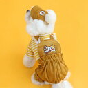 ※予約販売【ITS DOG】Disney chip'n dale corduroy pants (Mustard) 犬服 ドッグウェア 犬の服 小型犬 小型犬服...