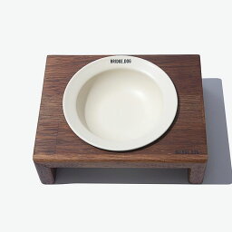 ※予約販売【BRIDGE.DOG】BRIDGE MINI DISH（CREAM） 韓国 ブランド かわいい おしゃれ プレゼント 小型犬 マット フードボウル 給水器 NEW 餌 皿 食器 犬 猫 雨