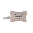 即納【monchouchou】Tiny Little Poop Bag（Beige） 韓国 ブランド かわいい おしゃれ プレゼント 小型犬 バッグ 散歩バッグ キャリーバッグ リード マナー用品 散歩グッズ NEW 便利 うんち袋 ホルダー