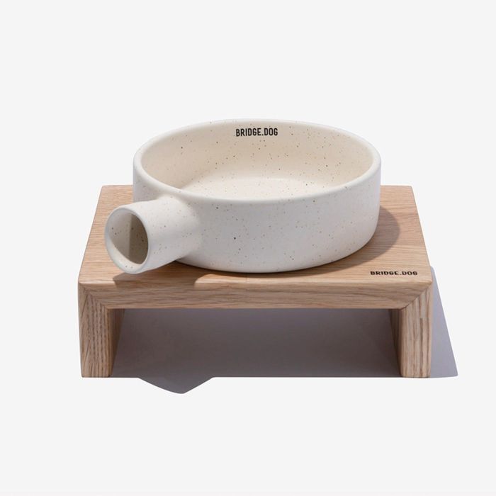 即納【BRIDGE.DOG】BRIDGE PAN（COOKIE AND CREAM） 韓国 犬用品 ドッググッズ フードウェア 犬お皿 フードボウル 餌皿 水飲み 給水器 犬