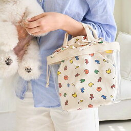 ※予約販売【noutti】PVC walk 3way bag 韓国 ブランド かわいい おしゃれ プレゼント 小型犬 バッグ 散歩バッグ 散歩グッズ NEW 夏 お出かけ 犬