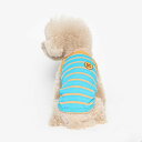 ※予約販売【TUSTUS】STRIPE STRAP TOP(Blue) 犬服 ドッグウェア 犬の服 スリーブレス 韓国 犬用品 ドッググッズ 小型犬 小型犬服 ...