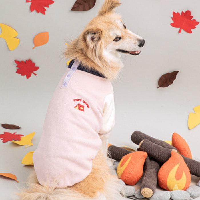 ※予約販売【BITE ME】Camping club fleece large dog large dog（Marshmallow）