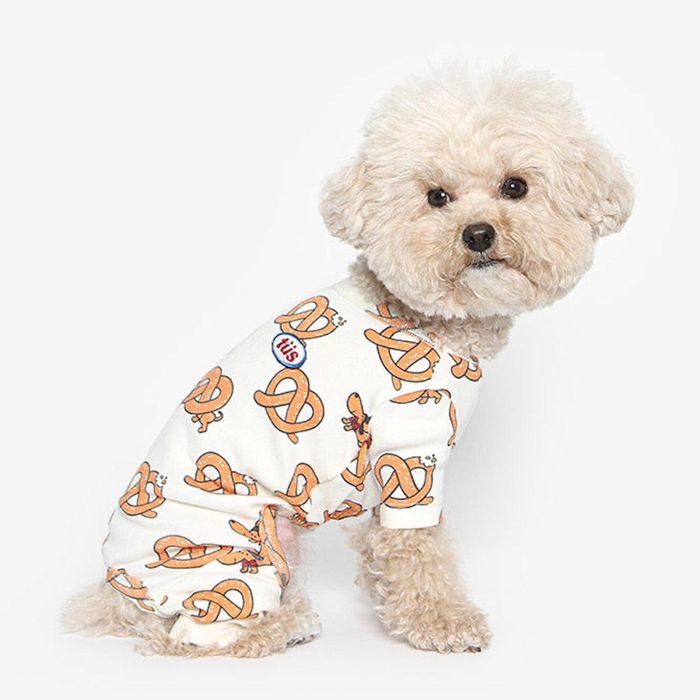 即納【TUSTUS】PRETZEL ALL IN ONE 犬服 ドッグウェア 犬の服 小型犬 小型犬服 犬用品 ドッググッズ 韓..