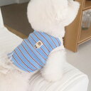 ※予約販売【DURANG RURANG】baby bear sleeveless （ver.autumn）Blue 韓国 ブランド かわいい おしゃれ プレゼント 小型犬 NEW 春 夏 秋