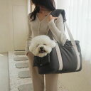 ※予約販売【DOUBLE COMMA】THE COMTWO BAG(ダークグレー) / 犬 ブランド キャリーバッグ 可愛い お散歩バッグ ショルダー 犬用 巾着 おしゃれ 電車 キャリー ドッグキャリーバッグ 韓国 旅行 ドッグバッグ 軽い 小型犬 中型犬 犬用バッグ 犬バッグ ドッグキャリー