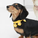 ※予約販売【maison de miu】 Daisy pearl neck strap(Yellow) 韓国 ブランド かわいい おしゃれ プレゼント 小型犬 ...
