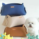※予約販売【dingdog】フェルトトイバスケット 韓国 ブランド かわいい おしゃれ プレゼント 小型犬 おもちゃ 犬用品 タオル NEW 犬 猫 ペット用品