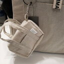 ※予約販売【DOUBLE COMMA】MINI COMTWO BAG 韓国 ブランド かわいい おしゃれ プレゼント 小型犬 バッグ 散歩バッグ キャリーバッグ マナー用品 散歩グッズ NEW うんち袋 うんち袋ポーチ(4)