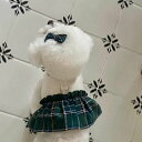 ※予約販売【Hi Yeboo】Preppy Harness(Green) 韓国 ブランド かわいい おしゃれ プレゼント 小型犬 ハーネス 散歩グッズ NEW ...