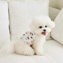 即納【noutti】happy summer day miffy crop top 犬服 ドッグウェア 犬の服 小型犬 小型犬服 Tシャツ スリーブレス 犬用品 ドッググッズ 夏 夏服
