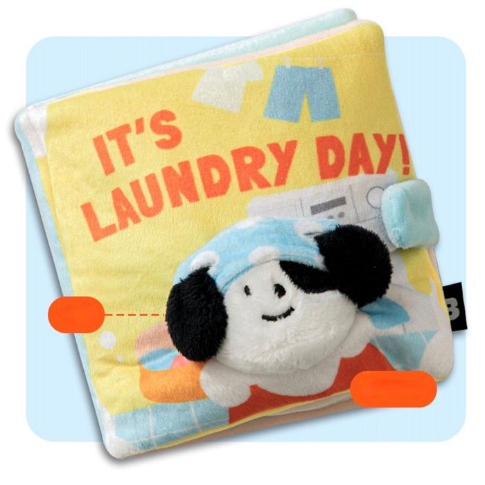 即納Laundry day nosework playbook 韓国 ブランド かわいい おしゃれ プレゼント 小型犬 おもちゃ ノーズワーク 犬用品 NEW 犬 知育 知育玩具 ペット用品