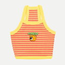 即納【andblank】Joy Bear Stripe Crop Top 犬服 ドッグウェア 犬の服 小型犬 小型犬服 犬用品 ドッググッズ 韓国 春 夏