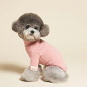 ※予約販売【meaningless】C turtle neck（Pink） 韓国 ブランド かわいい おしゃれ プレゼント 小型犬 NEW 春 夏 秋
