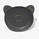 ※予約販売【BRIDGE.DOG】BRIDGE PIGGY DISH(CHACOAL GRAY FACE) 韓国 ブランド かわいい おしゃれ プレゼント 小型犬 マット フードボウル 給水器 NEW 餌 皿 食器 犬 猫 雨
