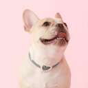 ※予約販売【maison de miu】 Heart Pearl Collar(Blue) 韓国 ブランド かわいい おしゃれ プレゼント 小型犬 首輪 タオル...