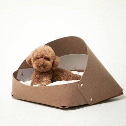 ※予約販売【Bad Marlon Design Studio.】Marron Bed（Brown） 韓国 ブランド かわいい おしゃれ プレゼント 小型犬 NEW 丈夫 寝床 クッション 犬