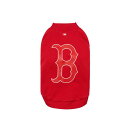 ※予約販売【MLB KOREA】MLB big logo sweat shirt（Red） 韓国 ブランド かわいい おしゃれ プレゼント 小型犬 お揃い リンクコーデ NEW 犬