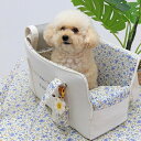 ※予約販売【WandookongMom】Putzi Bouquet 2 ネーム刺繍入りキャリーバッグ(フローラルブルー) 韓国 ブランド かわいい おしゃれ プ...