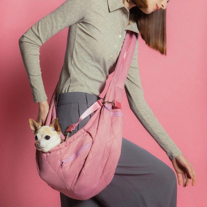 ※予約販売【max bone】Eco Packable Sling Carrier（Berry Blush） 1