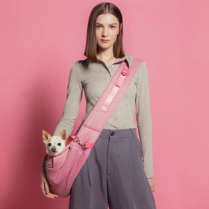 ※予約販売【max bone】Eco Packable Sling Carrier（Berry Blush） 3