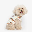 即納【TUSTUS】HOT DOG SLEEVELESS 犬服 ドッグウェア 犬の服 スリーブレス 犬用品 ドッググッズ 小型犬 小型犬服 韓国 夏 夏服