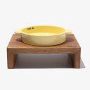 即納【BRIDGE.DOG】BRIDGE MINI POT(BABY YELLOW)艶あり 韓国 犬用品 ドッググッズ フードウェア 犬お皿 フードボウル 餌皿 水飲み 給水器 餌
