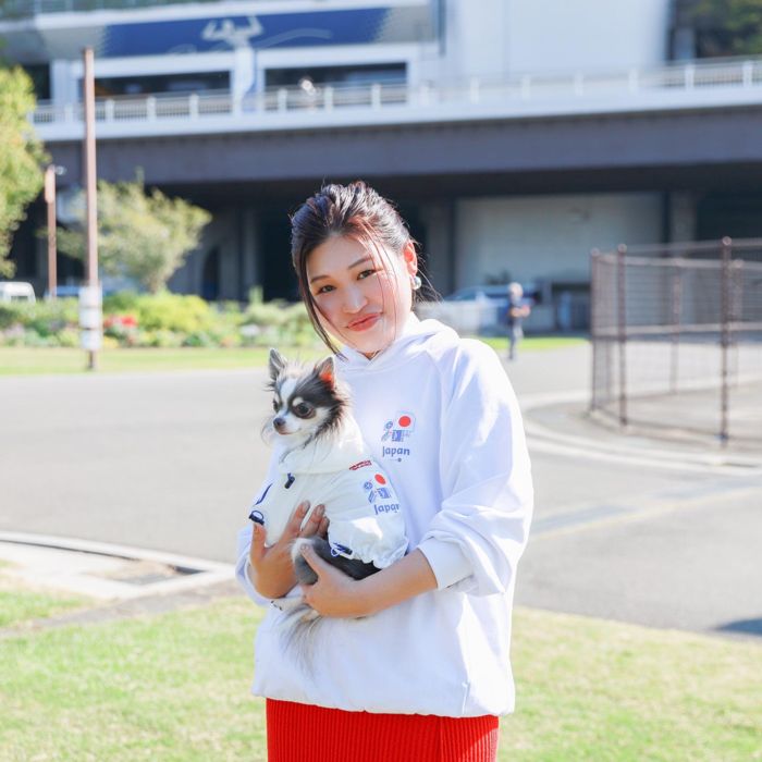 楽天URBAN DOG TOKYO 楽天市場店即納【FIFA WORLD CUP QATAR 2022_】FIFA owner lady's parker（White）サッカー 日本代表 日本 ジャパン JAPAN お揃い リンクコーデ レディース パーカー サムライジャパン 侍 JAPAN オフィシャルライセンス ペットとお揃い かわいい おしゃれ 白 応援 日の丸 グッズ