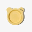 即納【BRIDGE.DOG】MINI BEAR BOWL(HONEY BEAR)艶あり 韓国 犬用品 ドッググッズ フードウェア 犬お皿 フードボウル 餌皿 水飲み 給水器 食器