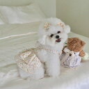 ※予約販売【Hi Yeboo】Summer Garden One Piece(Apricot) 韓国 ブランド かわいい おしゃれ プレゼント 小型犬 ワンピー...