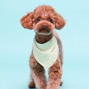 即納【scamper】FLOWER BANDANA(GREEN) 韓国 ブランド かわいい おしゃれ プレゼント 小型犬 NEW 犬