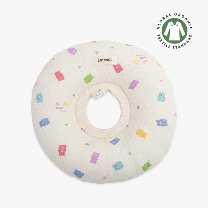 ※予約販売【ITS DOG】Organic Integrated Quilted Neck Collar (Jelly Bear) エリザベスカラー 韓国 犬..