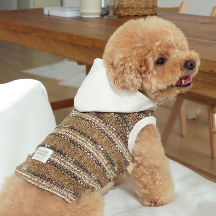 ※予約販売【DURANG RURANG】Snow Boucle Knit（Oat Meal） 犬服 ドッグウェア 犬の服 小型犬 小型犬服 ..