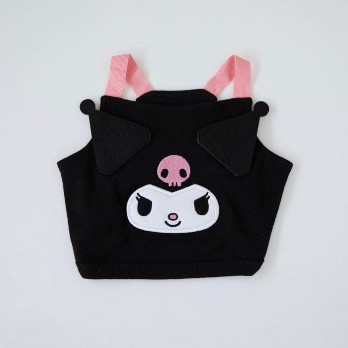 ¨ǼDAKuromi Character Crop Sleeveless ڹ ֥ 襤  ץ쥼  ...