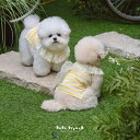 ※予約販売【BeBe Breath】sweet T-shirt(Yellow) 韓国 ブランド かわいい おしゃれ プレゼント 小型犬 ハーネス NEW 春 夏 秋