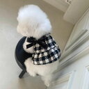 ※予約販売【Hi Yeboo】Emily Tweed OPS(Black) 犬服 ドッグウェア 犬の服 小型犬 小型犬服 春 秋 冬 春服 秋服