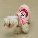 ※予約販売【andblank】SpongeBob snap pullover（Patrick） 韓国 ブランド かわいい おしゃれ プレゼント 小型犬 キャラクター NEW 中型犬 春 秋 冬 犬 中型犬