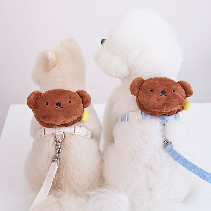 即納【noutti】Boris Poop Bag Harness 犬用品 ドッググッズ ハーネス 犬のハーネス ドッグハーネス 犬..