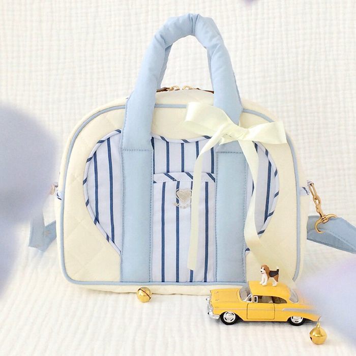 ※予約販売【seoru】Romantic Heart Bag (Blue)