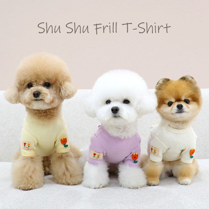 ͽITS DOGChouchou Frill T-shirt ITS DOG Chouchou Frill T-shirt ...