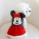 即納【ITS DOG】Disney Minnie Melon One Piece 犬服 ドッグウェア 犬の服 ワンピース ドレス 韓国 犬用品 ドッググッズ 小...